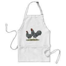 Dominique Chickens Aprons