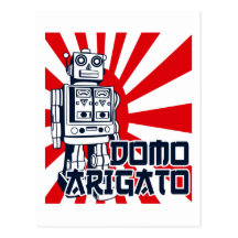 Domo Arigato Post Card