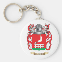 Domonkos Coat of Arms Keychains
