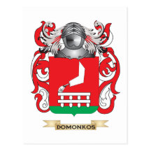 Domonkos Coat of Arms Postcards