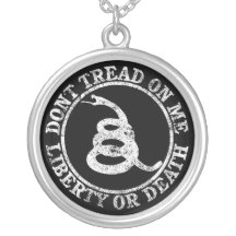 Don’t Tread on Me Personalized Necklace