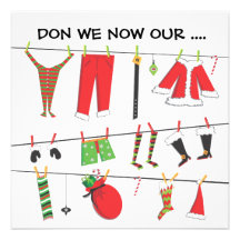 Don we now our...Christmas Party Invitations