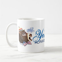 Donkey Head Mug 
