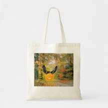 Donkey Pumpkin Trick or treat bag