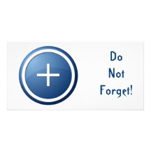 DoNotForget! Photo Greeting Card