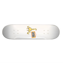 Don't Be A Lucy Goosey Goose Skateboard Deck