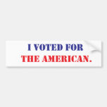 Don't Blame Me... Bumper Stickers