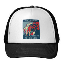 Don't Blame Me, I voted for Cthulhu Mesh Hats