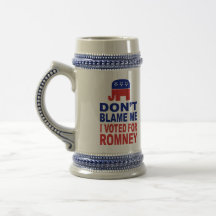 Don't Blame Me I Voted For Romney Mug