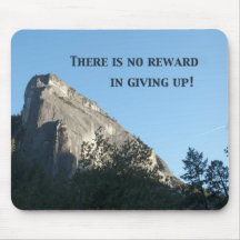 Don't Give Up Mousepads