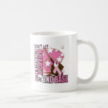 Don't Let Breast Cancer Steal 2nd Base Coffee Mugs