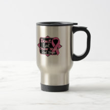Dont Let Cancer Steal 2nd Base - Breast Cancer Mugs