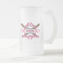 Don't Let Cancer Steal 2nd Base - Breast Cancer Mugs