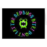 Don't Let The Bedbugs Bite! Greeting Card