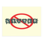 Dont Litter Postcard