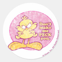 Don't Make Me Peck You Stickers stickers