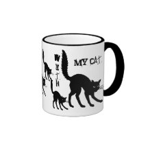 Dont Mess With My Cat Coffee Mugs