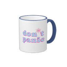 Don't Panic Coffee Mugs
