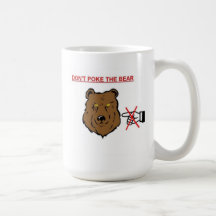 Don't poke the bear mug