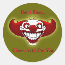 Don't Sleep... Round Stickers