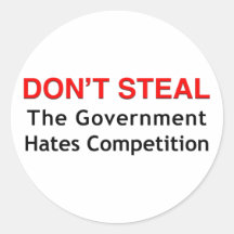 Don't Steal Sticker