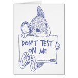 Don't Test On Me Card