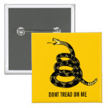 Don't Tread Me Customisable Button