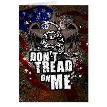 Dont Tread On Me :: $3.95 Greeting Card