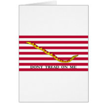 Don't Tread On Me Card