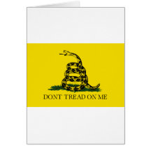 Don't Tread On Me Cards