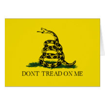 Dont Tread On Me Cards