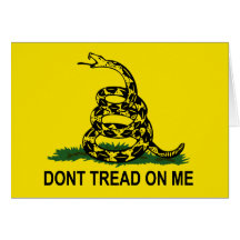 Dont Tread On Me Cards