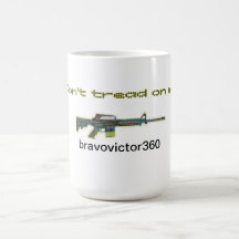 Don't tread on me coffee mug