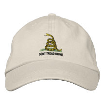 Dont Tread On Me Embroidered Baseball Cap