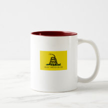 Don't Tread on Me Flag Coffee Mugs