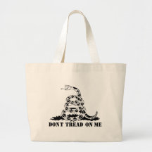 Dont Tread On Me Gadsden Flag Snake Symbol Bag
