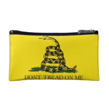 Dont Tread On Me Makeup Bags