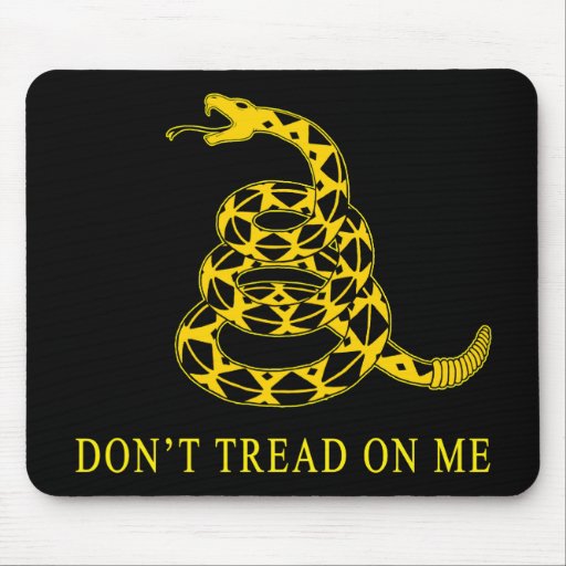 Don't Tread on Me Mouse Mats