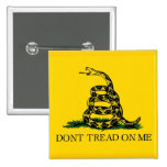 Don't Tread On Me Pinback Buttons