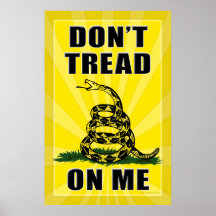 Don't Tread on Me Posters