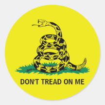 DON'T TREAD ON ME STICKER