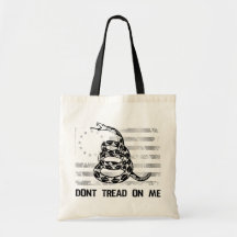 Dont Tread On Me Tote Bag