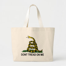 Dont Tread On Me Tote Bags