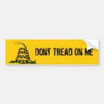 Dont Tread On MeGadsden Bumper Sticker