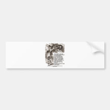 Don't Want To Go Among Mad People Alice Cheshire Bumper Stickers