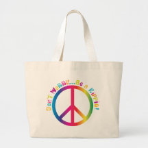Don't Worry...Be a Hippie Bag