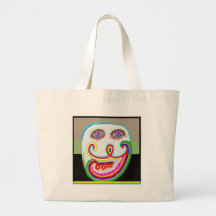 Don't Worry, Be Happy Canvas Bags