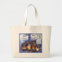 don't worry be happy humour bag