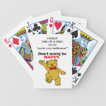 DON'T WORRY BE HAPPY-PLAYING CARDS