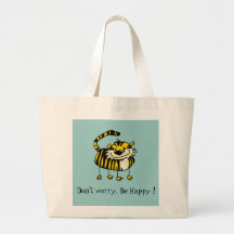 Don't worry, Be Happy ! Tote Bag